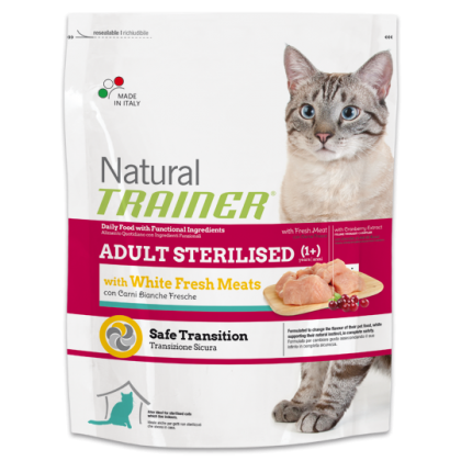 Natural Trainer Adult Sterilized White Meats