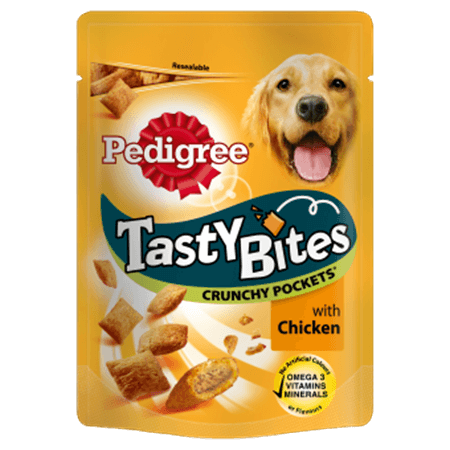 Pedigree Tasty Bites Crunchy Pockets Κοτόπουλο