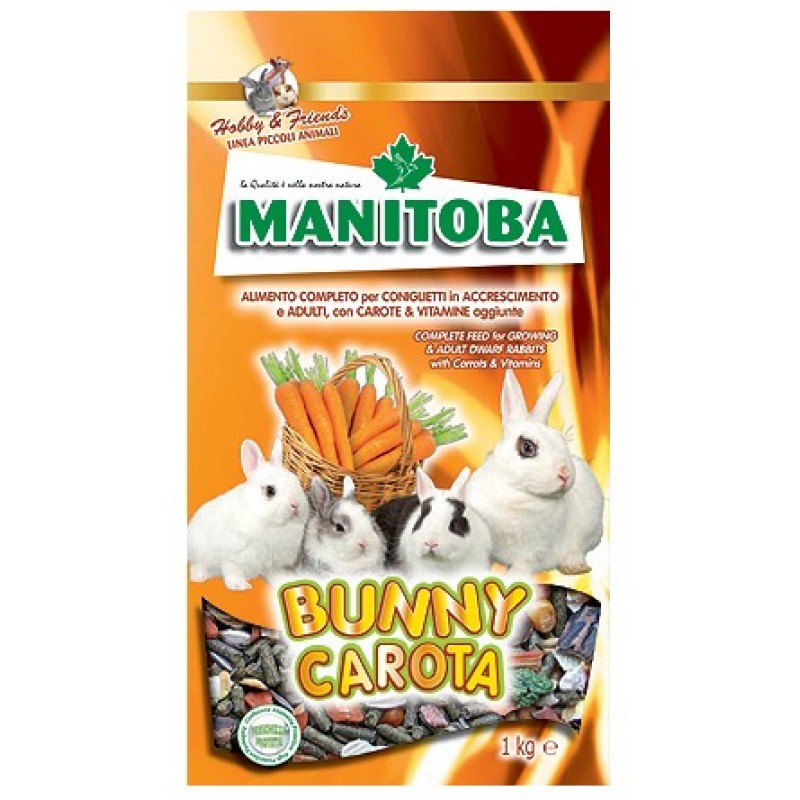 Manitoba Bunny Carota για νεαρά & ενήλικα κουνέλια